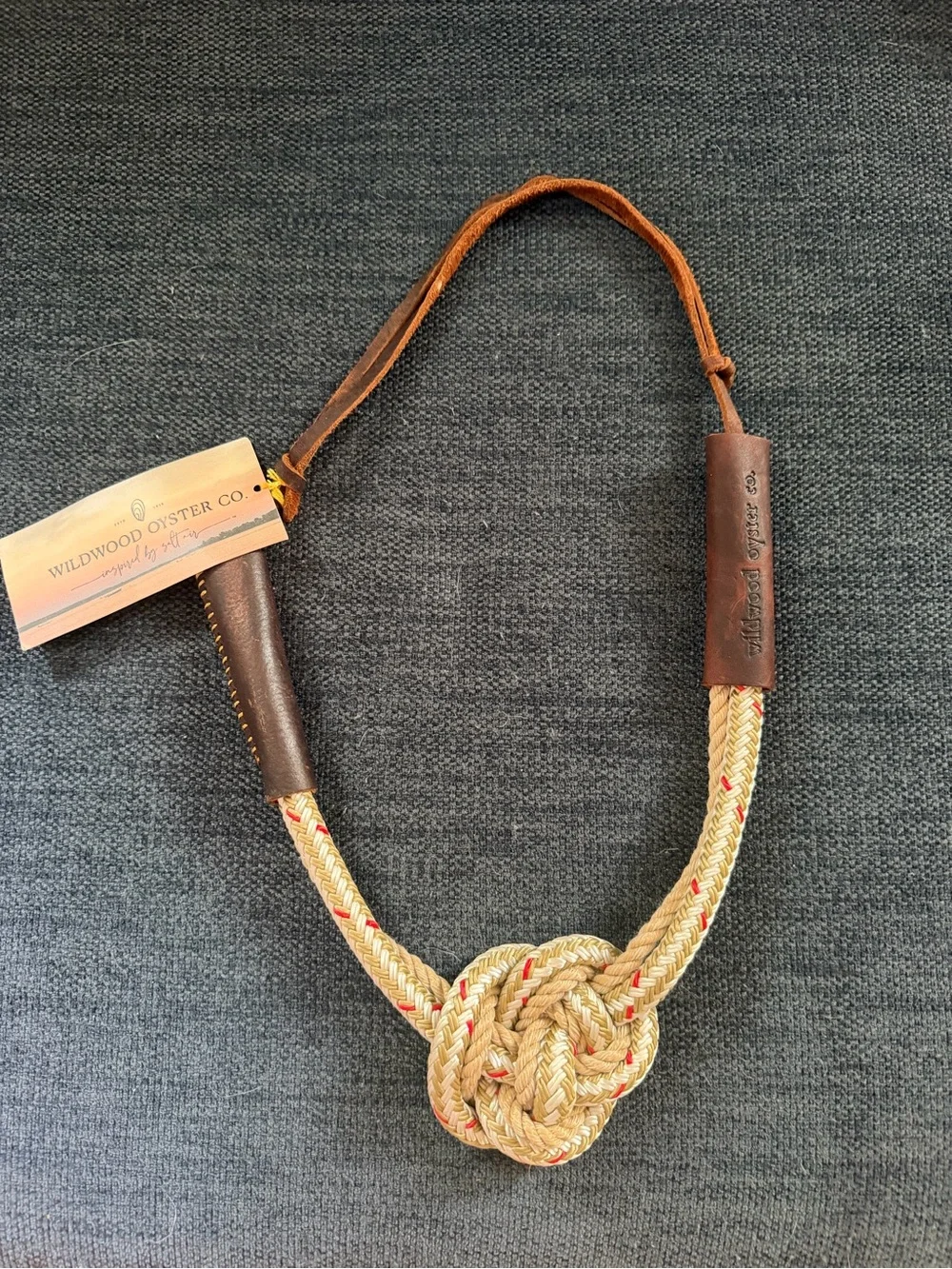 Wildwood Oyster Co. Nautical statement necklace